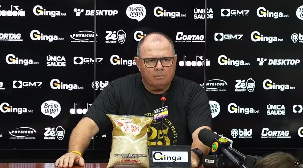 Marcelo Fernandes, técnico da Ponte Preta