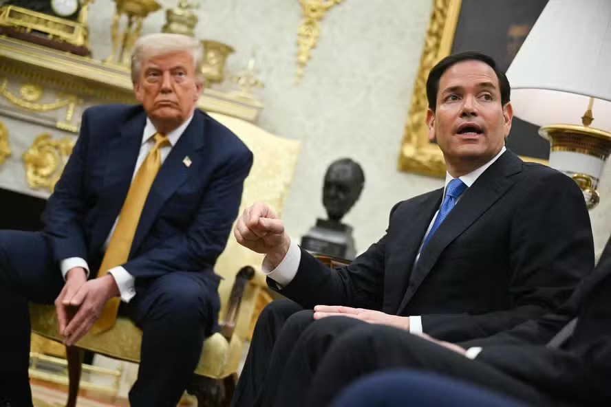 Trump e Rubio na Casa Branca: secretário de Estado prevê novas medidas para a próxima semana