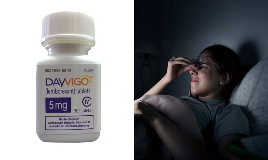 Novo remédio para insônia, lemborexante é vendido com o nome comercial de Dayvigo