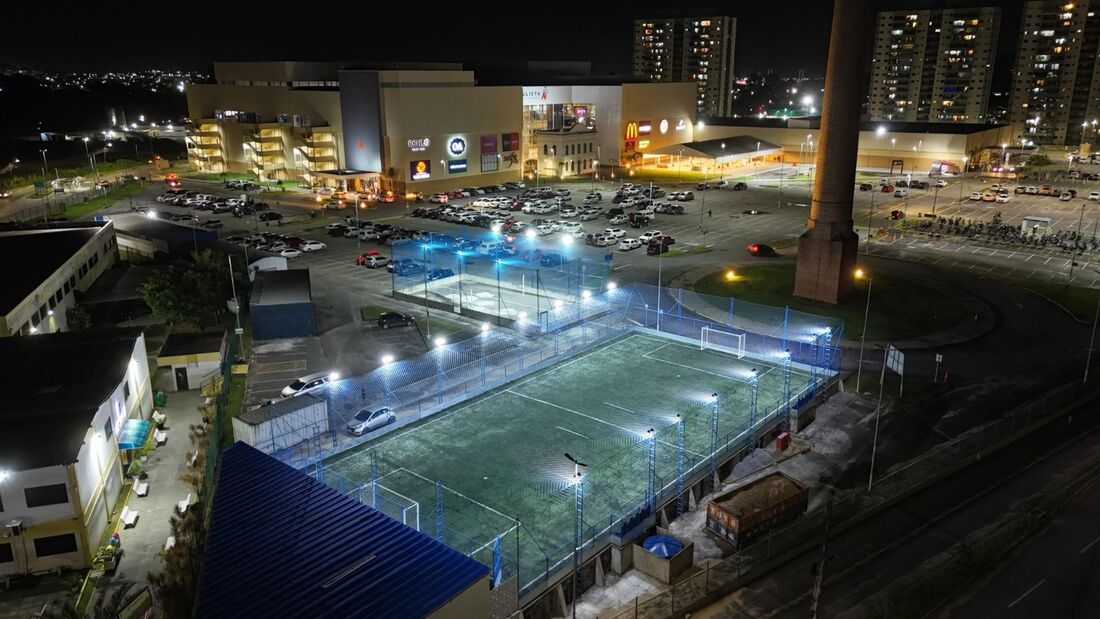 Arena oferece mais de 32 horários semanais, funcionando das 5h à meia-noite