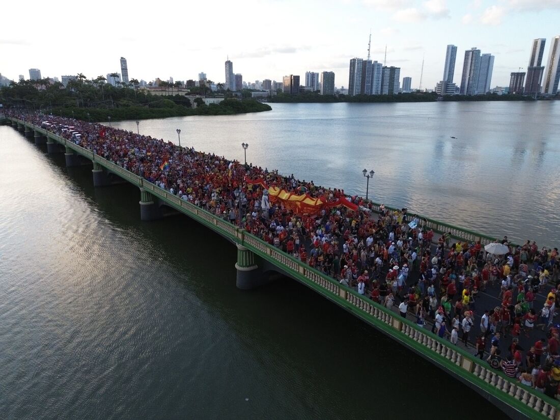 Manfestação contra a anistia
