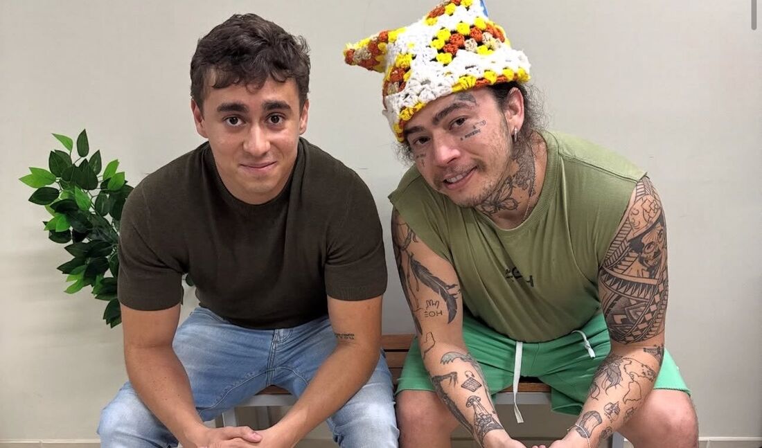 Whindersson Nunes e Nikolas Ferreira aparecem juntos após discussão pelas redes sociais