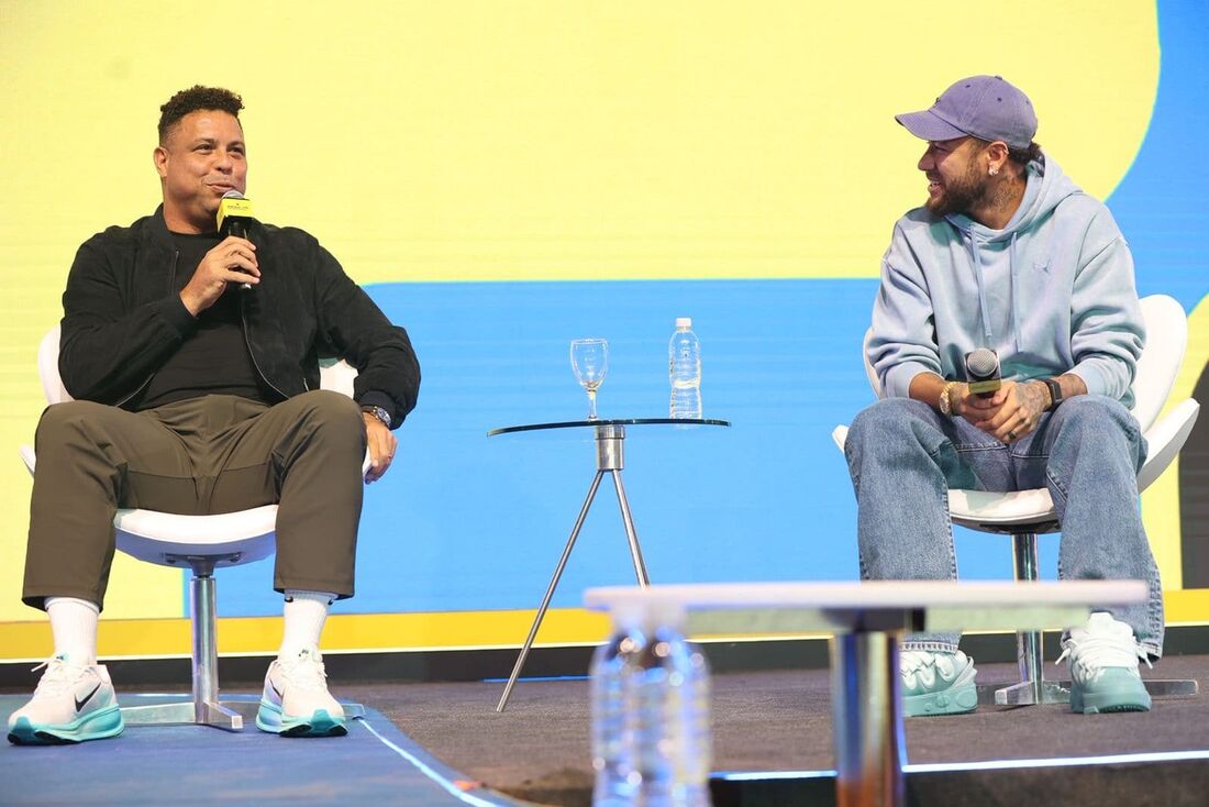 Evento do Mercado Livre reúne Neymar e Ronaldo em painel sobre negócios 