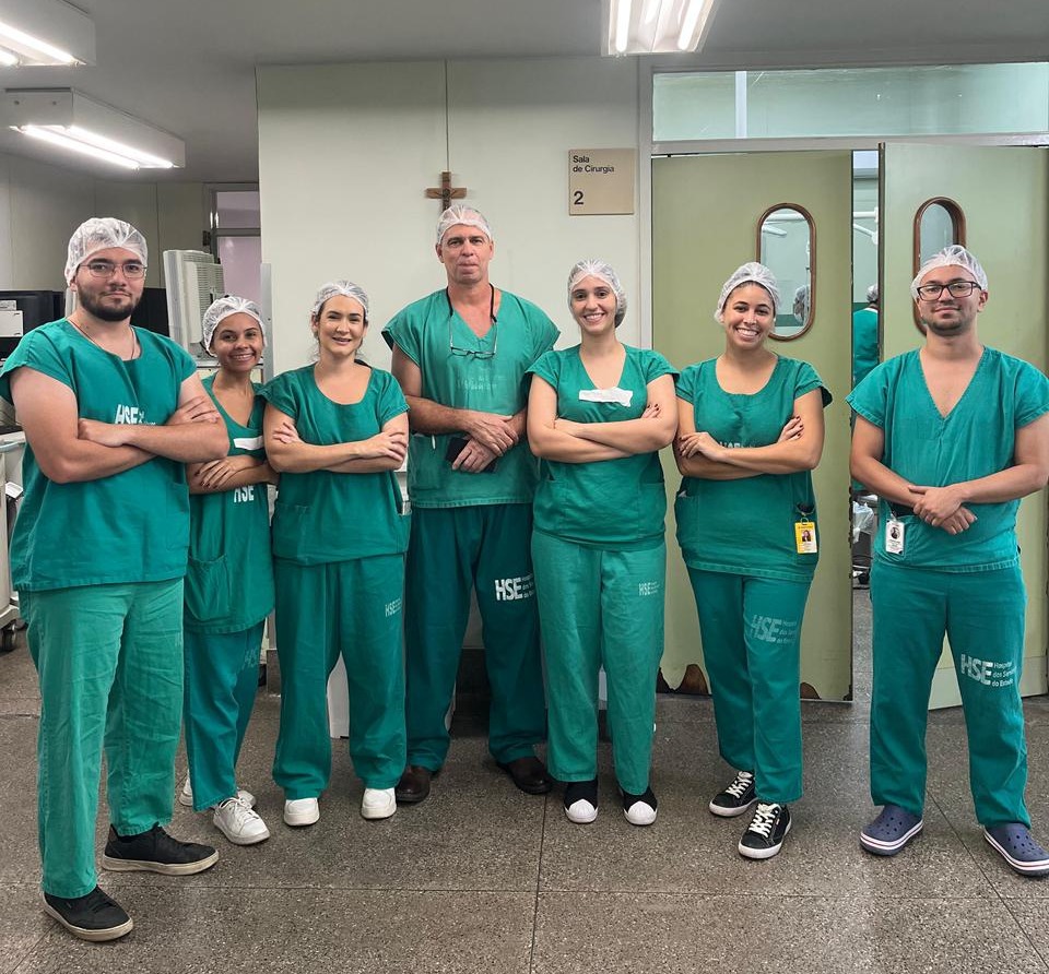 Estudantes de odontologia da Uninassau realizam atendimentos odontológicos em pacientes internados no Hospital de Servidores do Estado