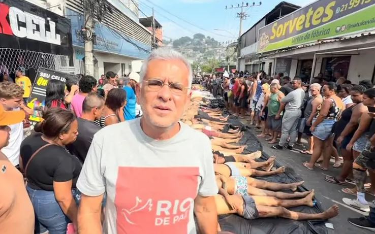 Antônio Carlos Costa, presidente da ONG Rio de Paz, pediu a responsabilização do governador Cláudio Castro pela tragédia.