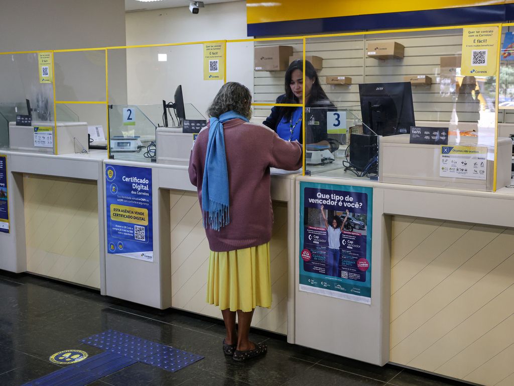 Os Correios passam por grave crise financeira