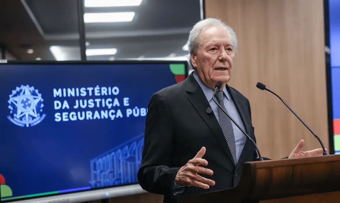 O ministro da Justiça e Segurança Pública, Ricardo Lewandowski
