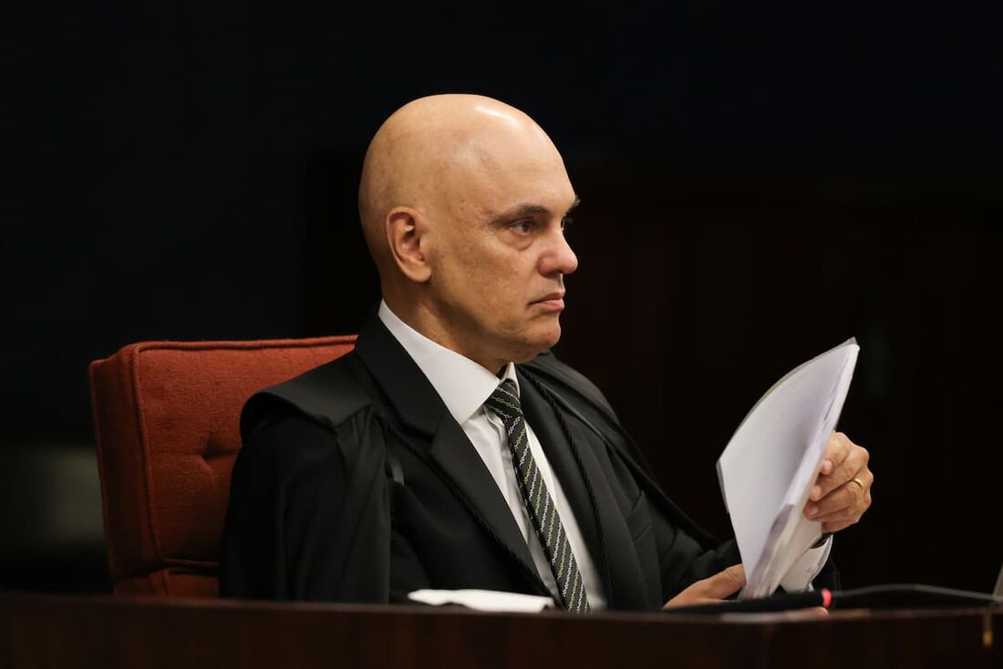O ministro do Supremo Tribunal Federal (STF) Alexandre de Moraes