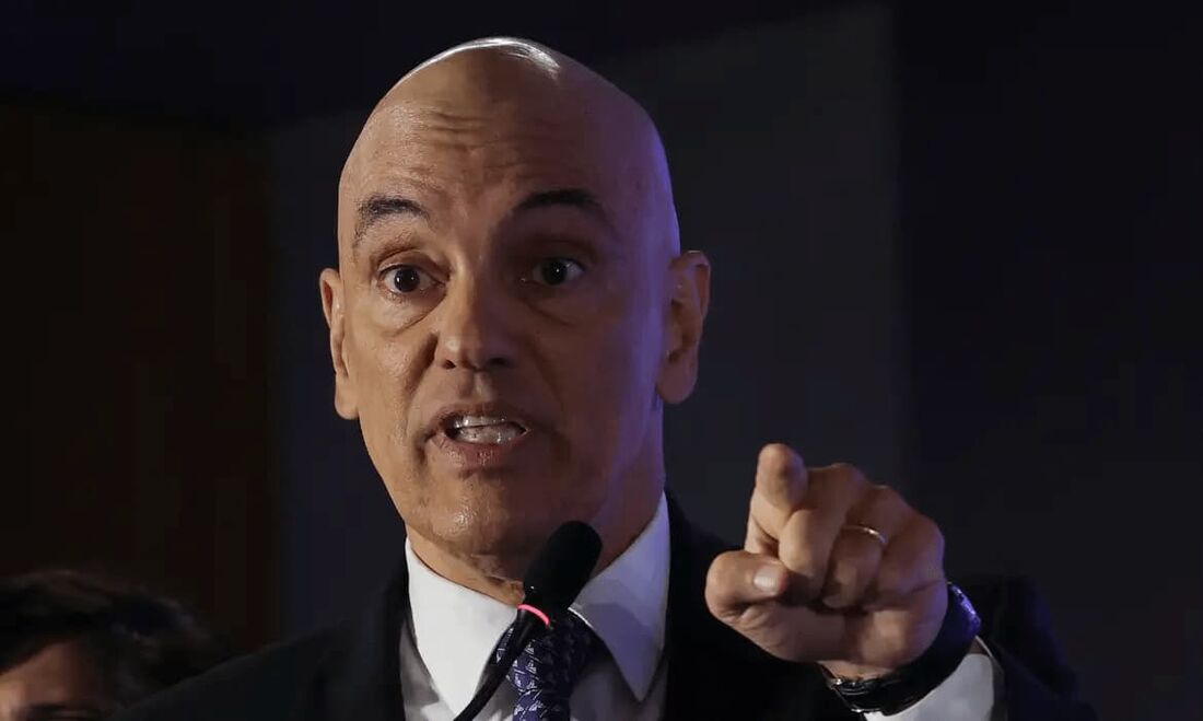 O ministro Alexandre de Moraes, do Supremo Tribunal Federal (STF)