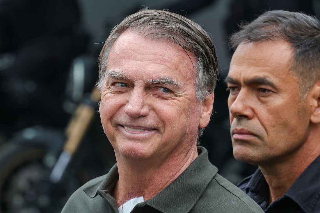 O ex-presidente Jair Bolsonaro