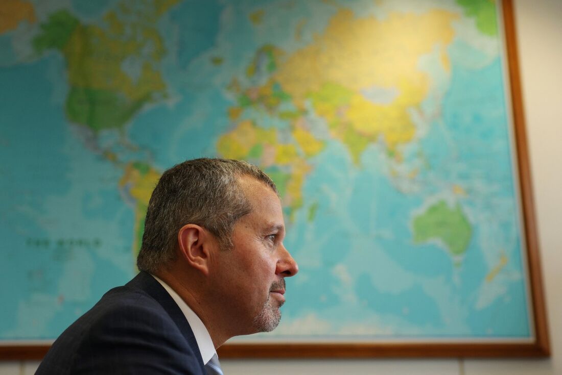 O secretário-geral da Organização Marítima Internacional (OMI), Arsenio Dominguez