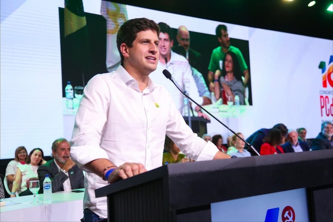 João Campos no Congresso do PCdoB