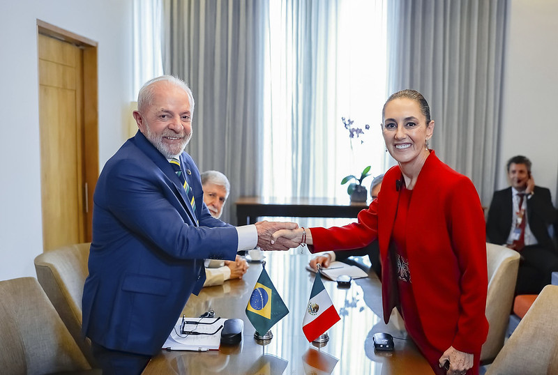 Claudia Sheinbaum também manifestou interesse de contar com informações do Brasil sobre a implementação de programas sociais de combate à fome e à pobreza naquele país