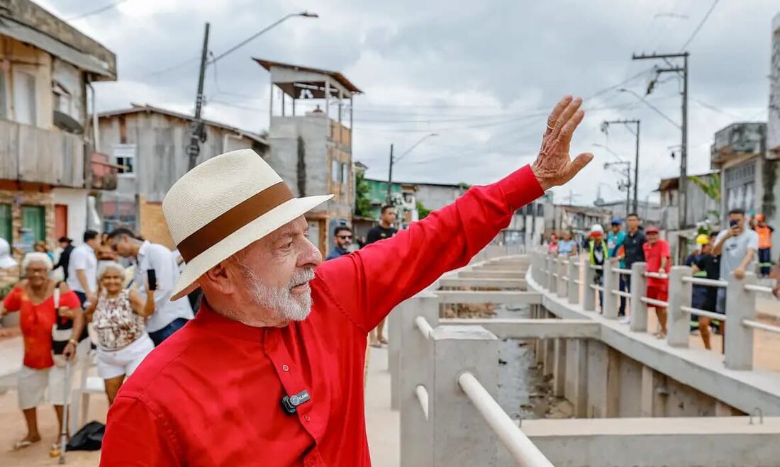 O presidente Luiz Inácio Lula da Silva visitou nesta sexta-feira (3) algumas das obras que estão sendo realizadas em Belém (PA) para a realização da 30ª Conferência das Nações Unidas sobre Mudança do Clima (COP30)