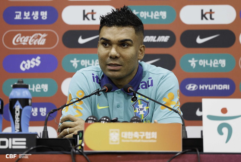 Casemiro, volante da Seleção Brasileira