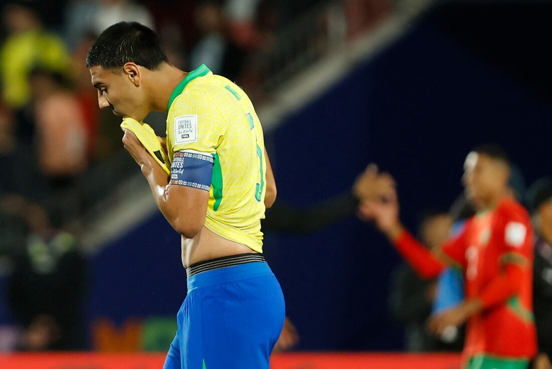 Seleção brasileira perde por 2 a 1 para o Marrocos no Mundial Sub-20