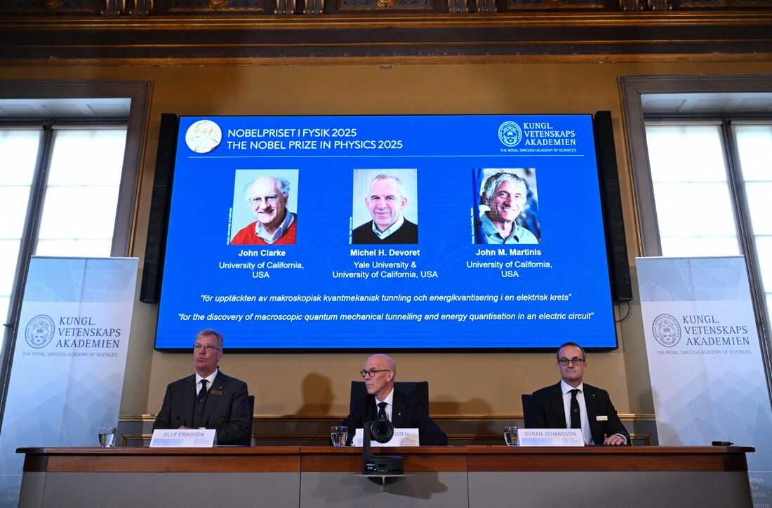 John Clarke, Michel H. Devoret e John M. Martinis vencem Nobel de Física
