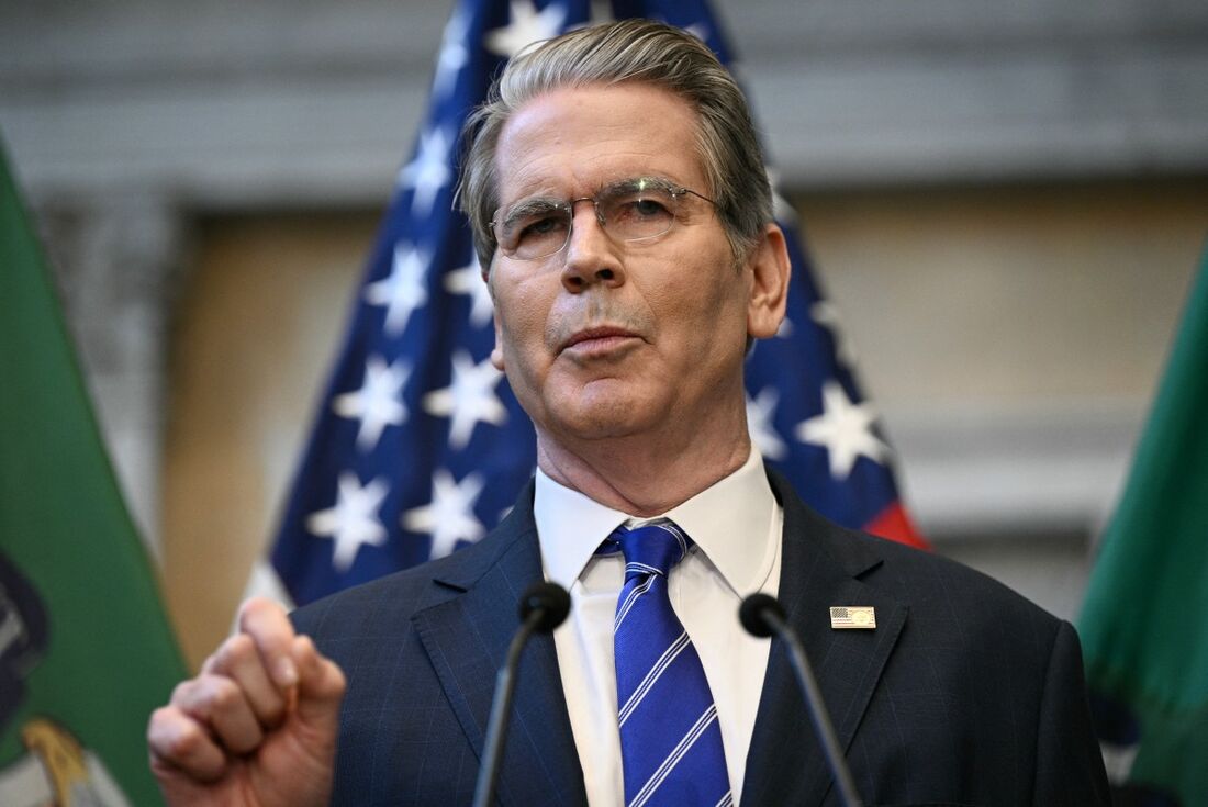 O secretário do Tesouro dos EUA, Scott Bessent