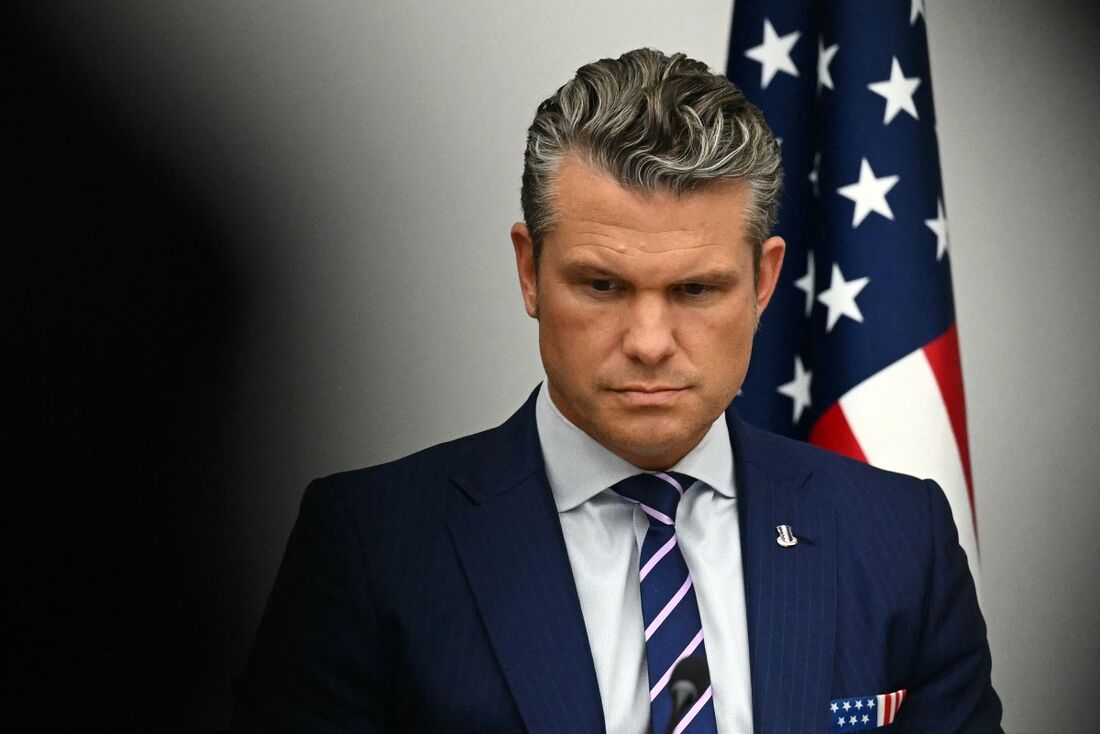 Hegseth descartou as críticas feitas pela comunidade internacional