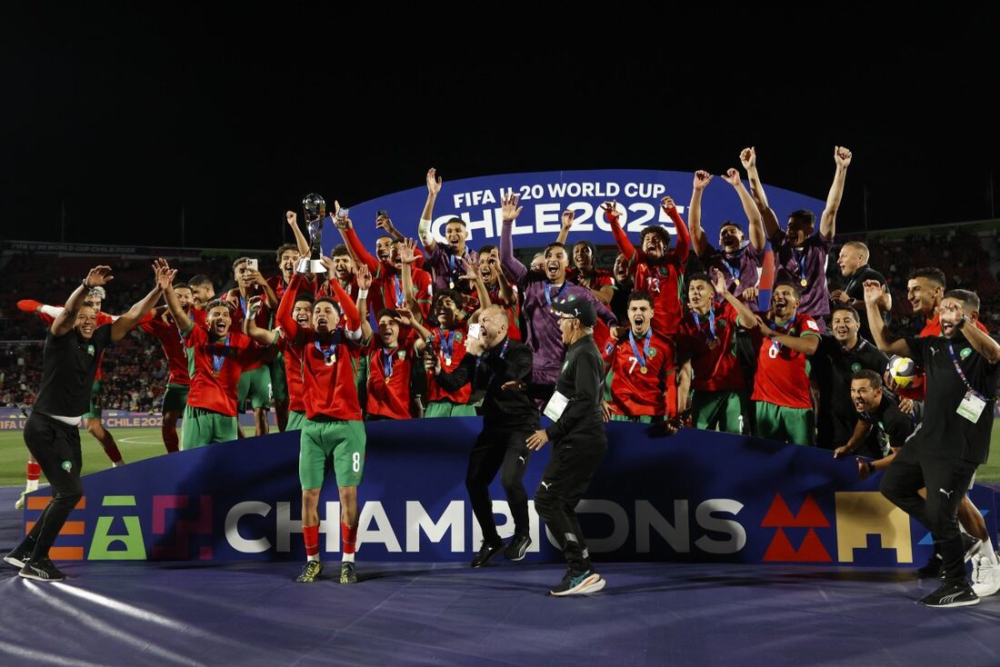 Marrocos celebra conquista do Mundial Sub-20