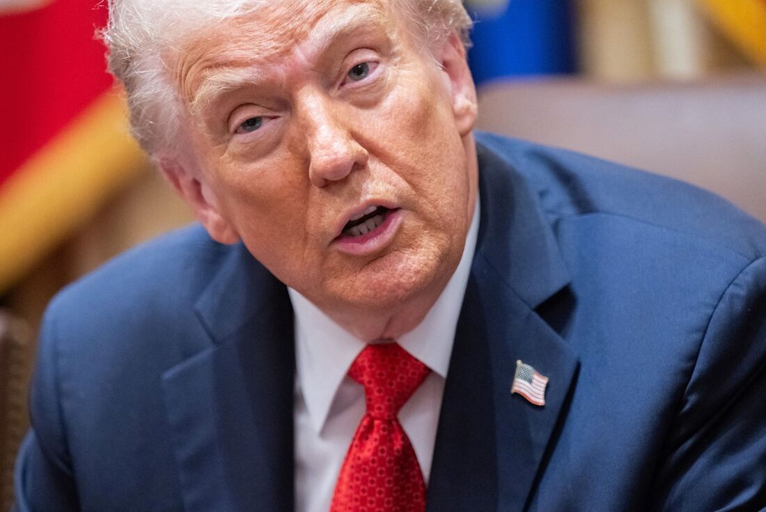 O presidente dos EUA, Donald Trump