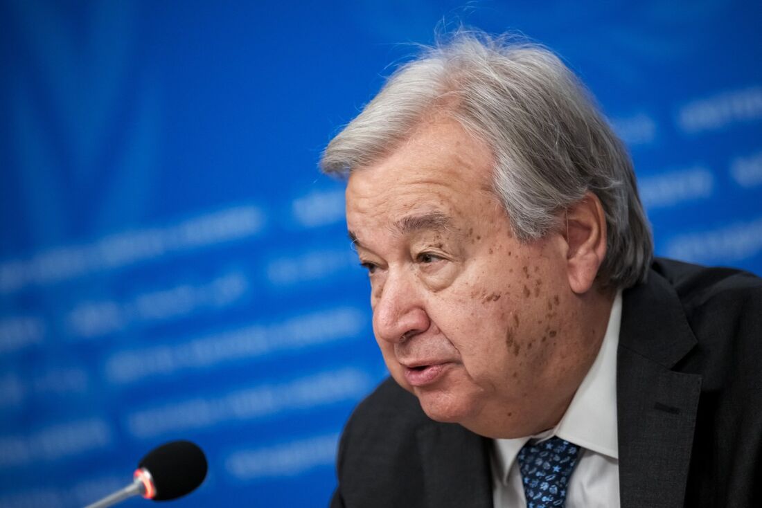 O secretário-geral da ONU, Antonio Guterres