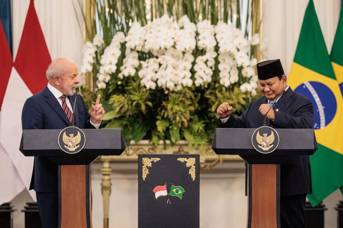 Presidente da Indonésia agradece apoio do Brasil à adesão do país ao Brics