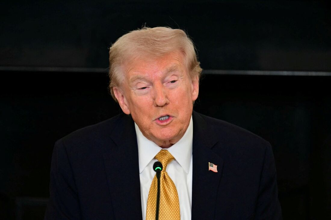 O presidente dos EUA, Donald Trump