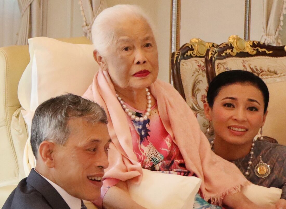 Sirikit, da Tailândia, mãe do atual rei, Maha Vajiralongkorn