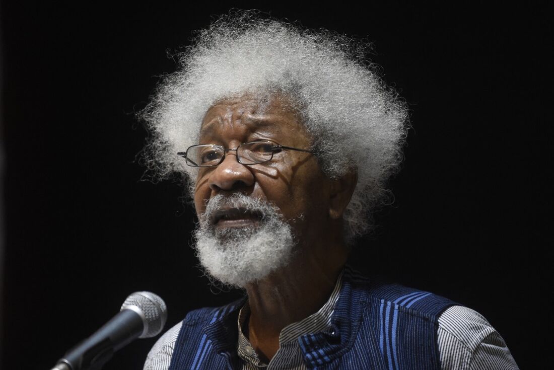 O escritor nigeriano Wole Soyinka