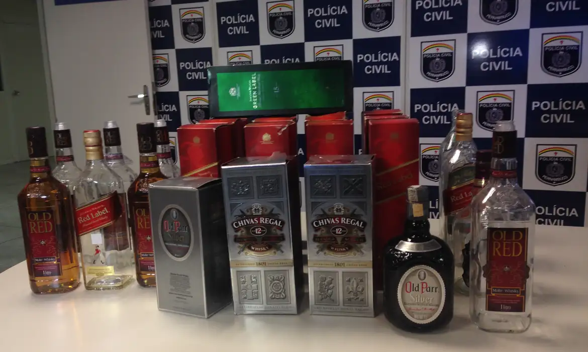 Bebidas falsificadas