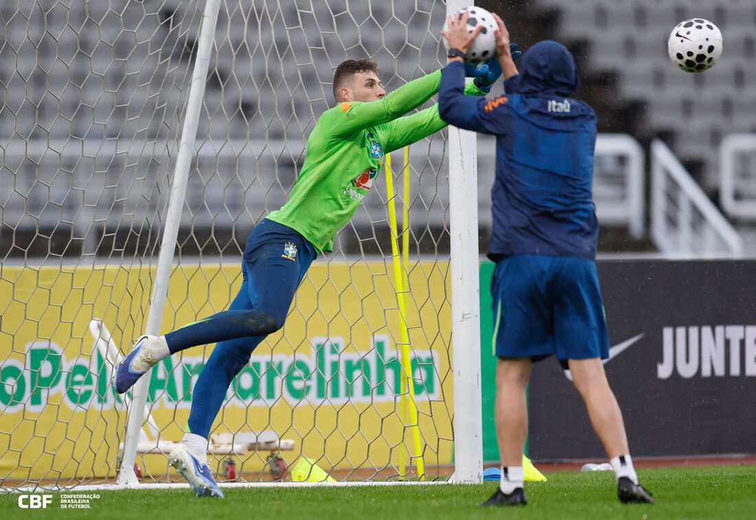 Bento, goleiro da Seleção Brasileira