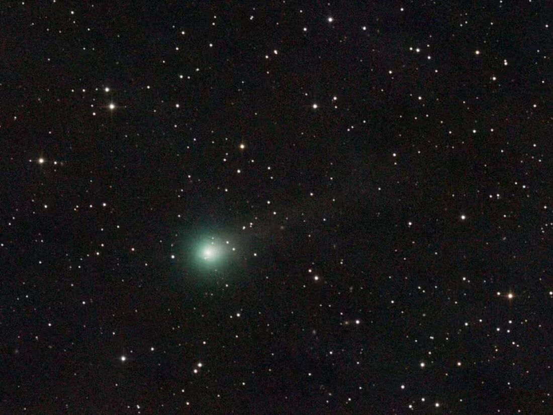 Cometa C/2025 A6 (Lemmon) registrado em 17 de setembro de 2025.