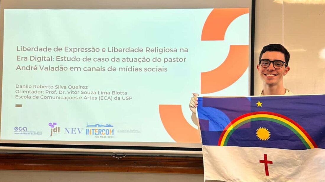 Danilo foi aprovado em primeiro lugar no curso de jornalismo da USP