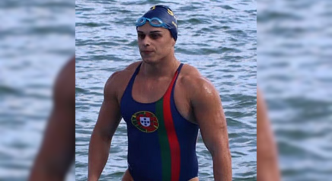 Portuguesa Hannah Caldas: suspensa da natação