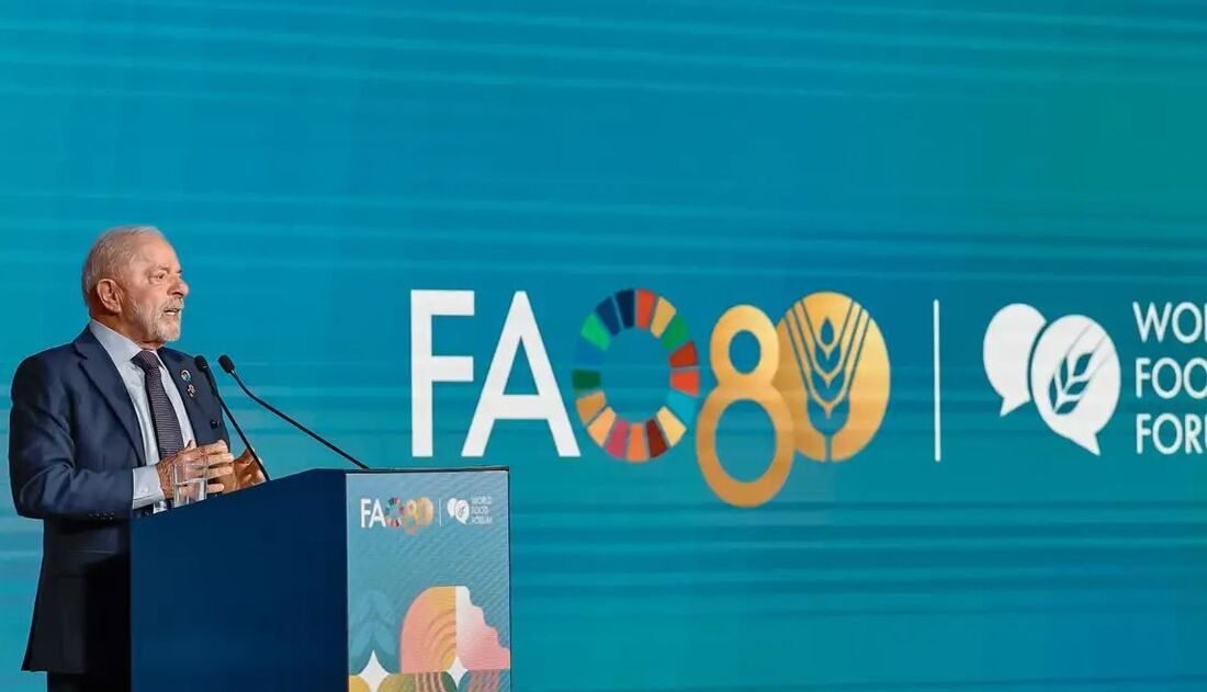 Durante coletiva de imprensa em Roma, Lula classificou a trégua como um "passo importante" para o fim do conflito