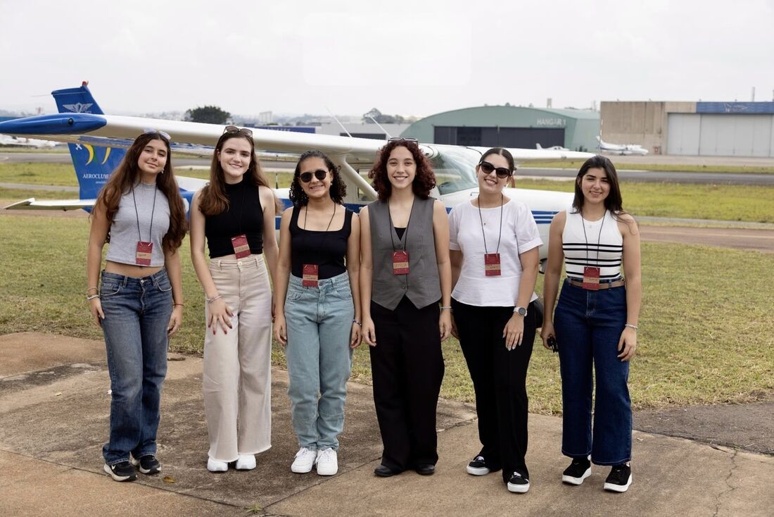 Projeto incentiva a presença de meninas e mulheres de aviação