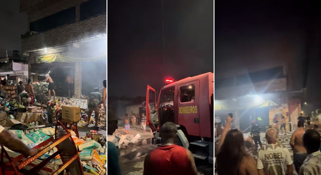 Três viaturas foram encaminhadas ao estabelecimento em Olinda