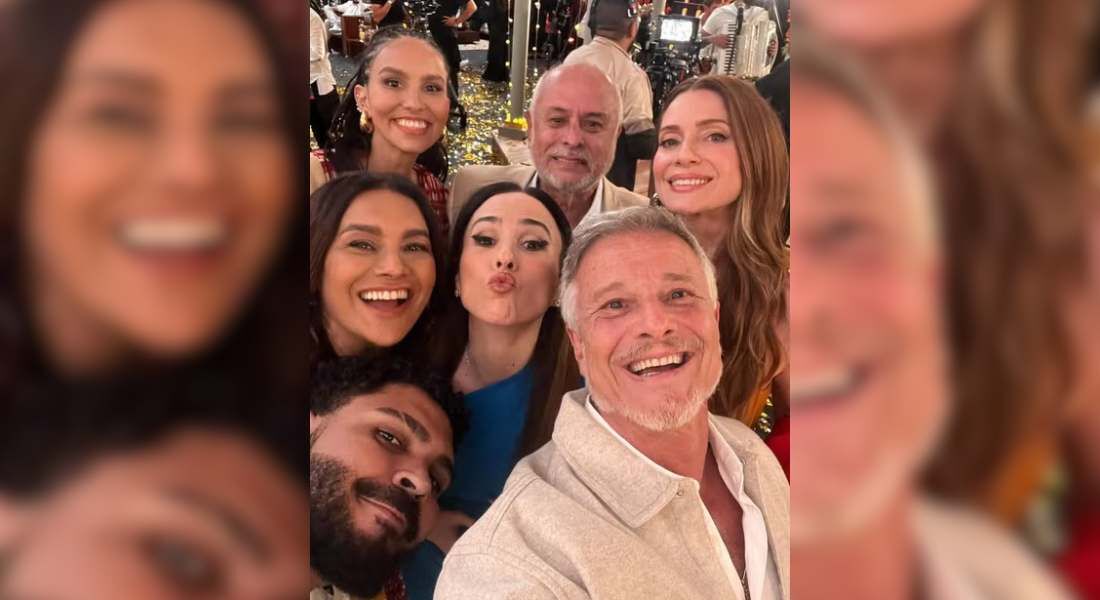 Tata Werneck mostrou os bastidores da gravação da vinheta da Globo