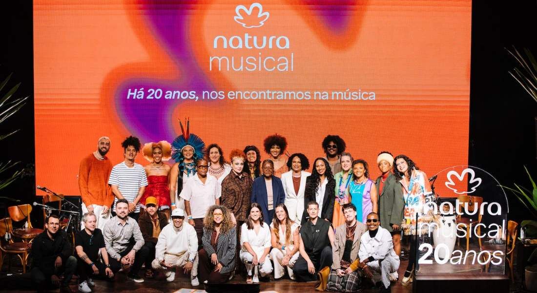 Em São Paulo, Natura Musical divulgou os contemplados do seu último edital