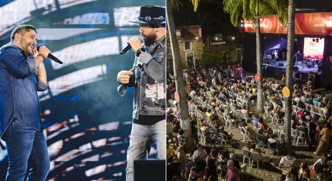 Jorge & Mateus e Festival Panela do Jazz estão na agenda de shows do final de semana