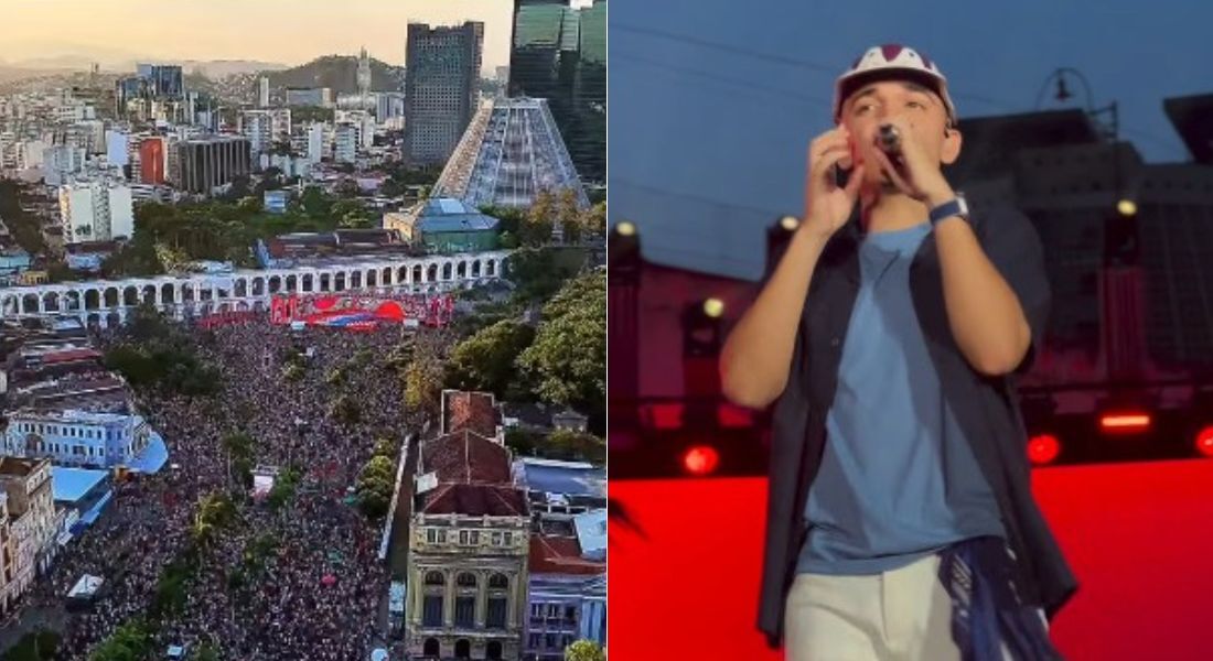 João Gomes atraiu milhões de pessoas em show no Rio