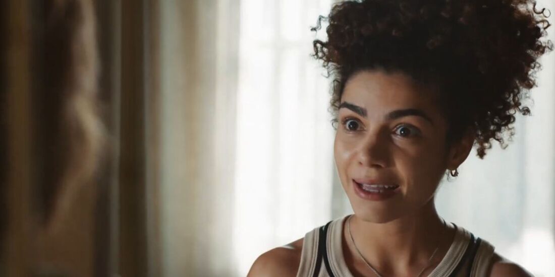  Ana Clara, interpretada por Samantha Jones, era a a cuidadora de Leonardo em ''Vale Tudo''