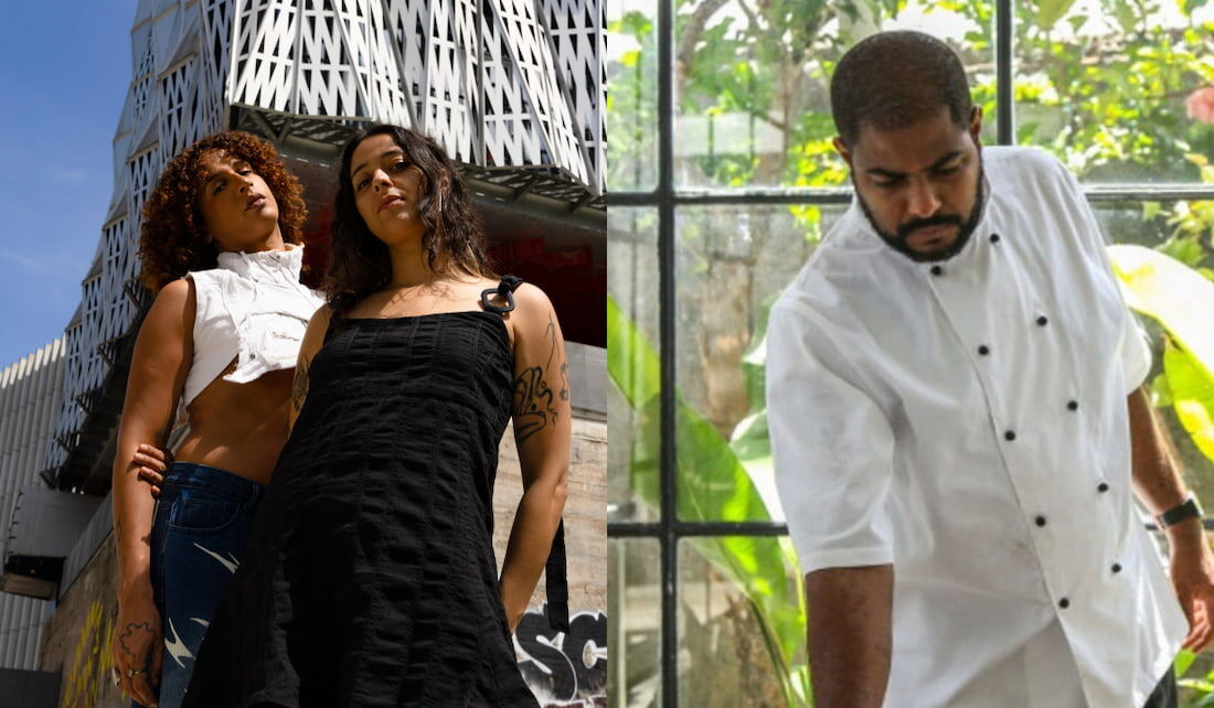 As djs Idlibra (Recife) e Aasana (Nantes) e o chef pernambucano Thiago das Chagas participam do projeto