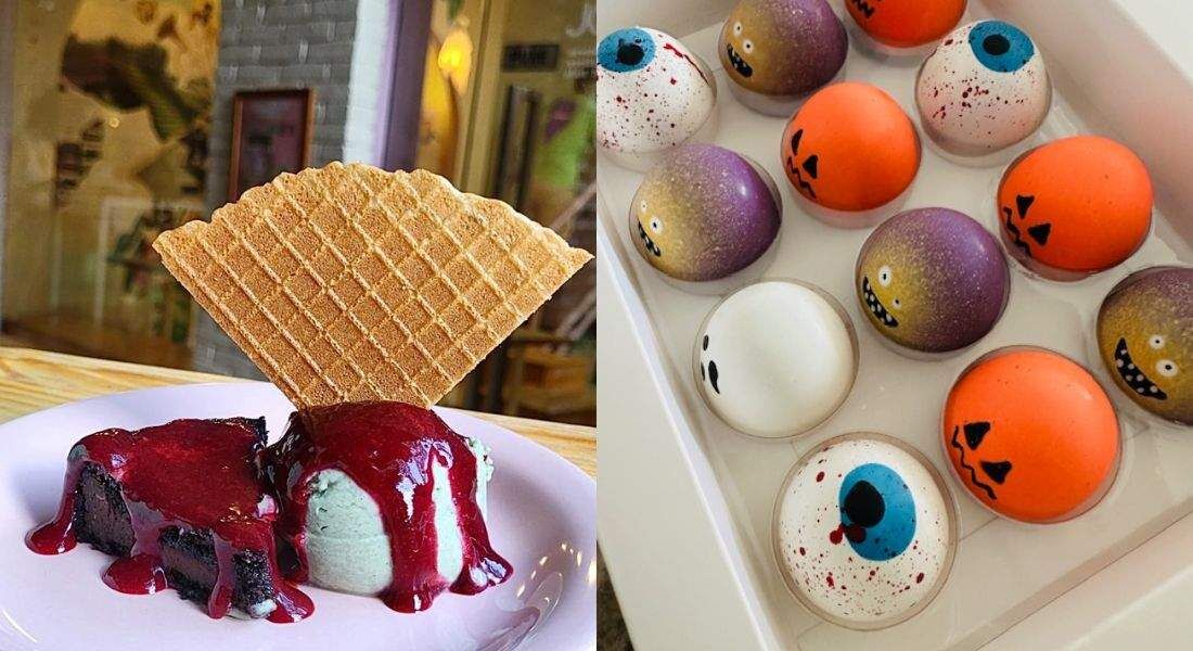 Sobremesas e bombons nada assustadores da Jazzlato e de Mariana Durant