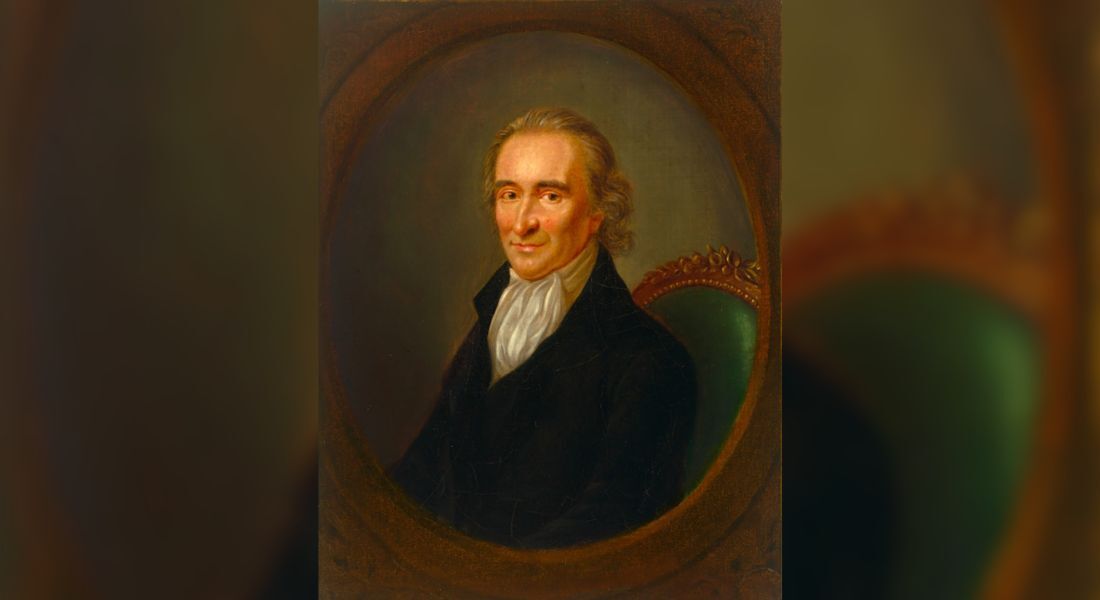 O pensador britânico Thomás Paine (1737-1809) foi um dos fundadores da América