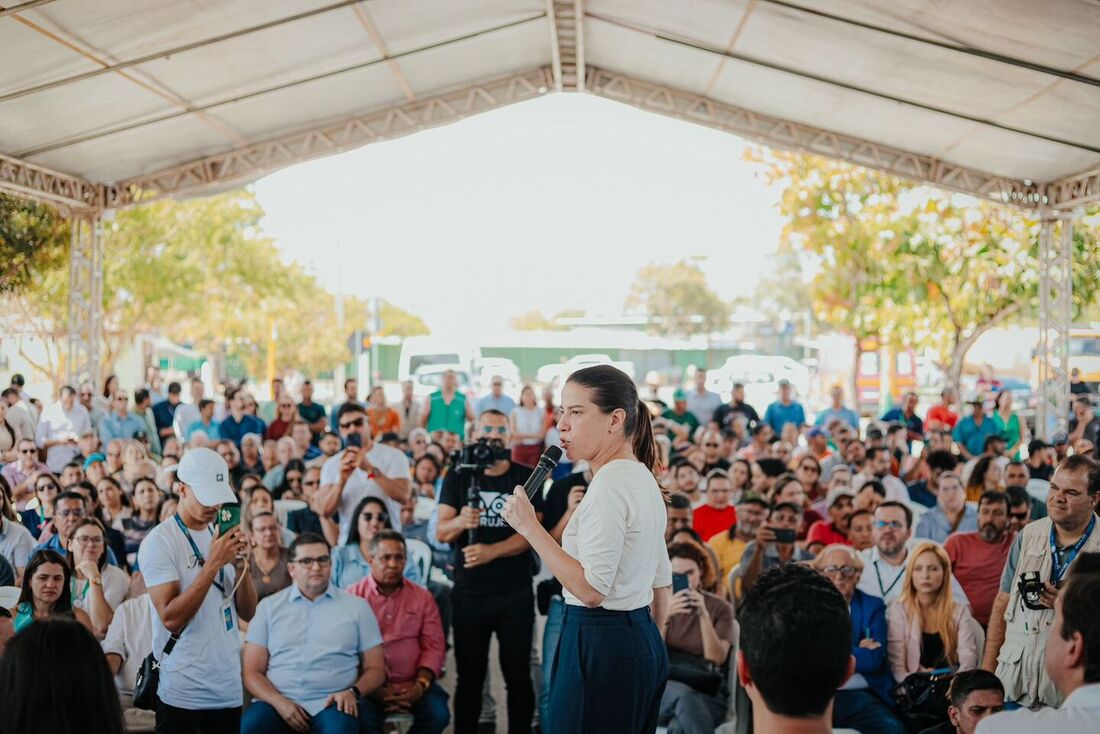 Governadora de Pernambuco, Raquel Lyra (PSD), anuncia construção de nova Feira do Gado, em Caruaru