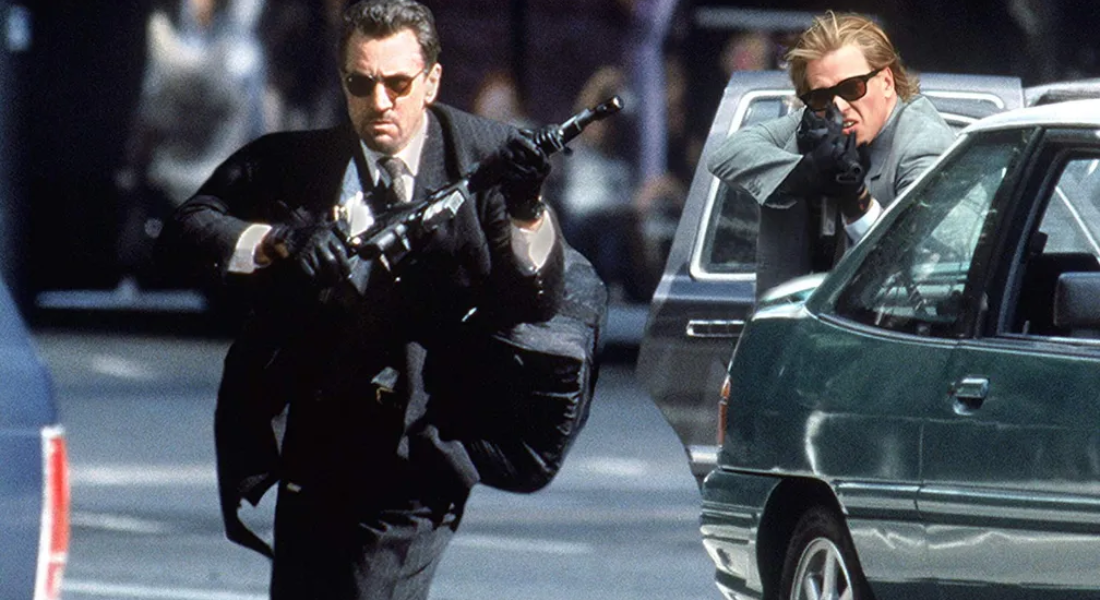 Cena do filme Heat, de 1995