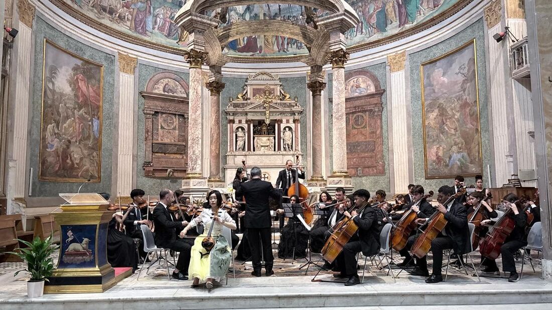 Orquestra Criança Cidadã fará apresentação diante do papa Leão XIV