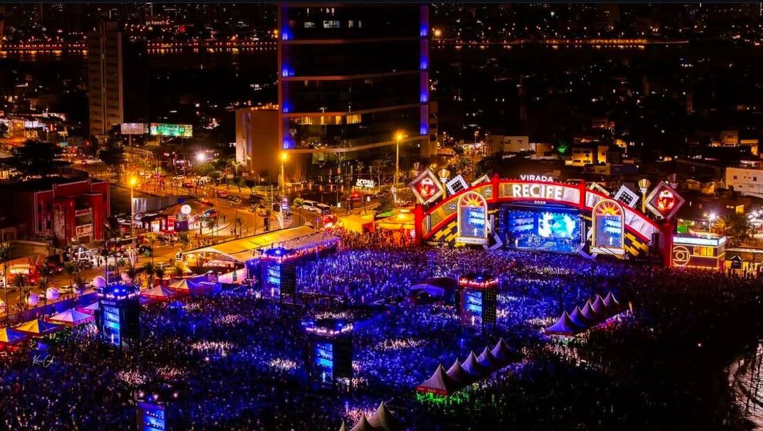 Virada Recife se consolidou no calendário de festividades da capital pernambucana